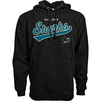 Pánská mikina Levelwear Pánská mikina San Jose Sharks NHL Tail Sweep Hoodie Velikost: XL