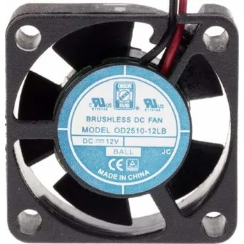 Počítačové chlazení RS PROAxiální ventilátor 12 V DC DC, průtok vzduchu: 3.1m³/h 480mW40mA, 25 x 25 x 10mm