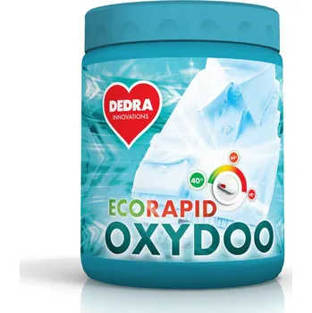 Odstraňovač skvrn OXYDOO | Univerzální bělidlo & odstraňovač skvrn | ECORAPID | 1 kg + dóza ZDARMA Dedra