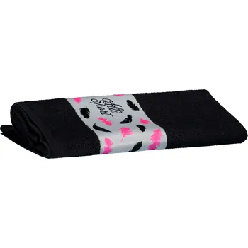 Osuška ALTISPORT VOJ/ALU001RUC02 70x140 ČERNÁ/RŮŽOVÁ 70x140cm