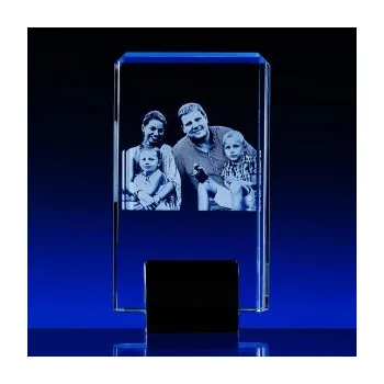 Fotografie do skla chromový podstavec