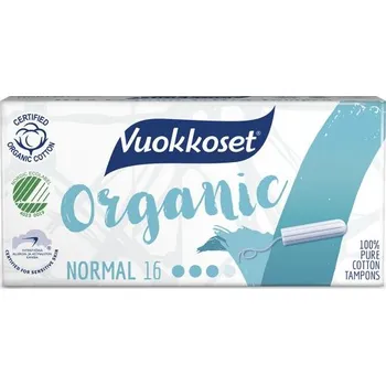 Menstruační tampony VUOKKOSET BIO Tampon Normal (16 ks)