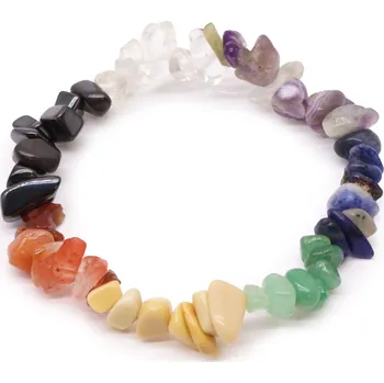 Náramek AWM Náramek ze Vzácných Kamenů - Čakrové Kameny 1ks