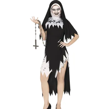 Karnevalový kostým Guirca Dámský kostým - Prokletá jeptiška Velikost - dospělý: M