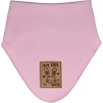 Nákrčník dětský bavlněný nákrčník růžový na suchý zip RDX 0626 velikost 2