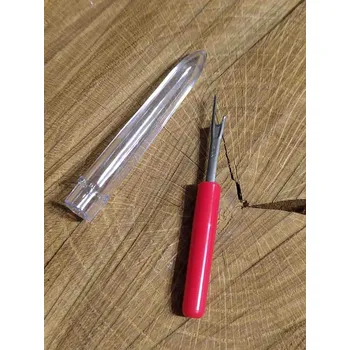 Příslušenství k šicímu stroji Páráček délka 6,5 cm barva červená