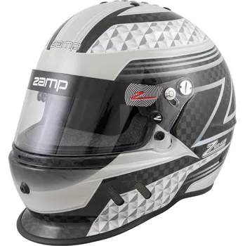 Helma na motorku ZAMP Přilba RZ 65D Carbon Black/Grey S
