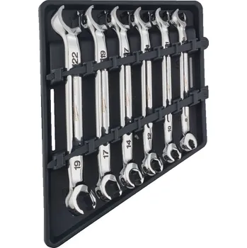 Ruční nářadí MILWAUKEE Sada polootevřených očkových metrických klíčů, 6ks