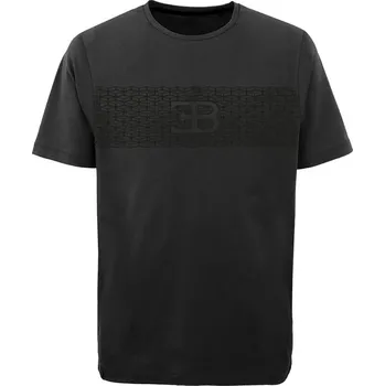 Pánské tričko Bugatti v černé barvě s logem XL