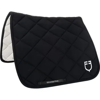 EQUESTRO Dečka podsedlová Black Line Equestro, drezurní, černá FULL