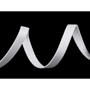Tunel na kostice prádlový šíře 10 mm Varianta: 1 bílá, Balení: 1 m