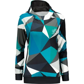 Dámská mikina Dámská funkční mikina premium ALTISPORT VOJ/ALW007MI01 PETROLEJOVÁ S