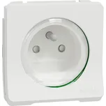Schneider Electric MUR39133 Mureva Styl - Zásuvka 16A 2P+E, clonky, bezšroubová, IP55, Bílá