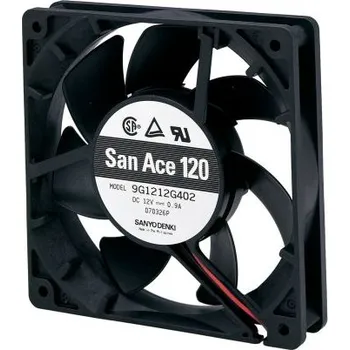 PC ventilátor Sanyo DenkiAxiální ventilátor 24 V DC DC, průtok vzduchu: 149.5m³/h 4.08W170mA, 120 x 120 x 25mm