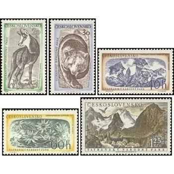 Sběratelství Tatranský národní park - čistá - č. 954-958