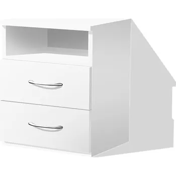 Noční stolek Nabytekmorava Noční stolek Alfa 63 barva lamina: Bílá 113