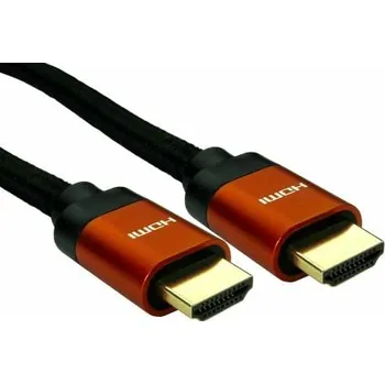 Video kabel 2m 8K HDMI M-M 28awg Copper/Orange Alumi