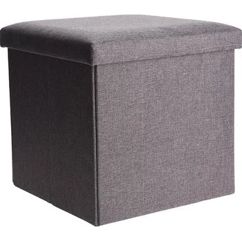 Úložný box Taburet s úložným prostorem 38x38cm šedá KO-101000520seda