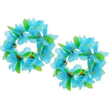 Party dekorace Godan Havajské náramky - modro zelené 2 ks