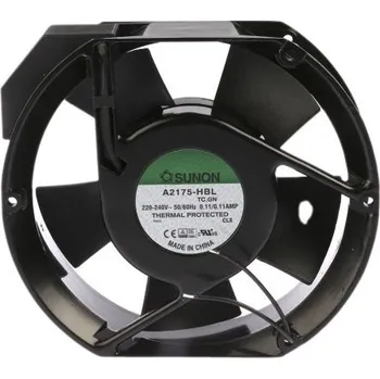 Průmyslový ventilátor SunonAxiální ventilátor 230 V AC AC, průtok vzduchu: 344.9m³/h 36W240mA, 172 x 150 x 51mm