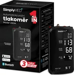 SimplyMed Automatický pažní tlakoměr U80M s Bluetooth
