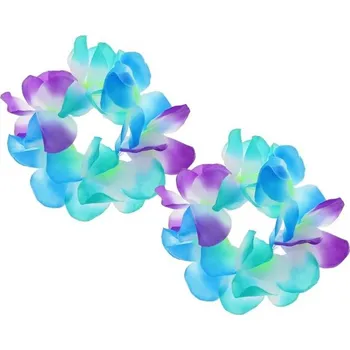 Náramek Godan Havajské náramky - modro fialové 2 ks