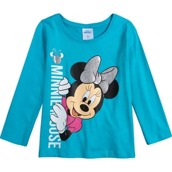 Dívčí tričko Dívčí tričko DISNEY MINNIE FASHION tyrkysové Velikost: 104