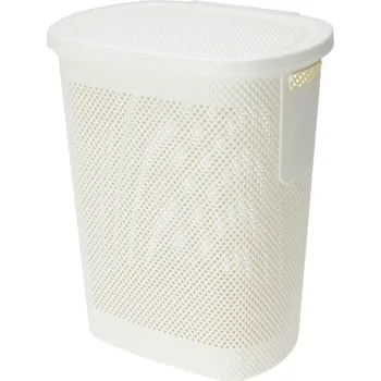 Koš na prádlo Koš na prádlo s víkem 60 l béžová KO-027100390bezo