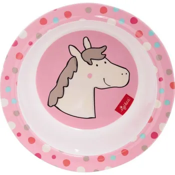 Melamin baby mistička HOPPE DOT kůň (15,5cm) sigikid