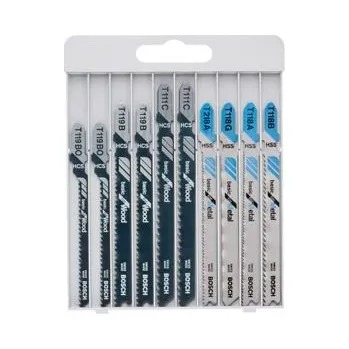 Pilová lišta Sada listů přímočaré pily Jedno očko Bosch