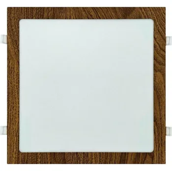 Bodové svítidlo Podhledové světlo LED 24W, 292x292mm,dřevo,230V, vestavné,TRIXLINE
