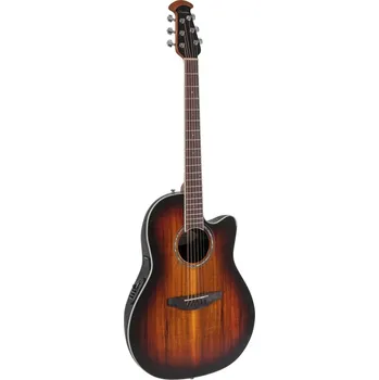 Elektroakustická kytara Ovation E – akustická kytara Ovation Celebrity Standard Plus Super ShallowKoa Burst CS28P-KOAB-G 143592