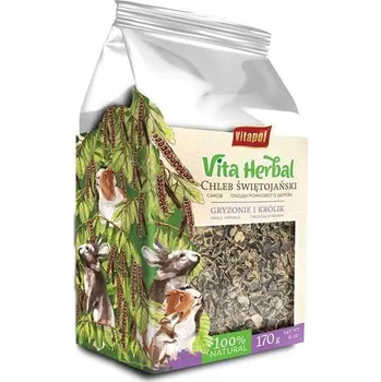 Krmivo pro hlodavce VITAPOL Vita Herbal směs pro hlodavce a králíky 170 g