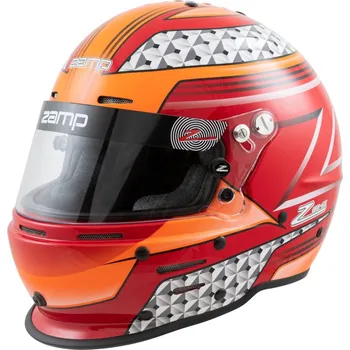 Helma na motorku ZAMP Přilba RZ 62 Red/Orange XXL