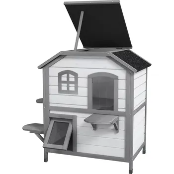 Domeček pro panenku Domeček pro kočky odolné vůči povětrnostním vlivům