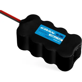 RC model KAVAN NiMH 1100mAh/9,6V - kostka - expresní doprava