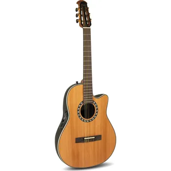 Elektroakustická kytara Ovation E-akustická, klasická kytara Classic Nylon Legend Mid CutawayNatural 1773AX-4-G 143636