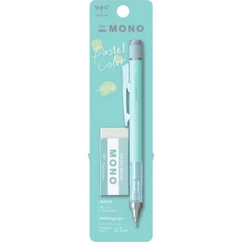 Mikrotužka TOMBOW mikrotužka MONO Graph Pastel 0,5mm, Mint Green + guma