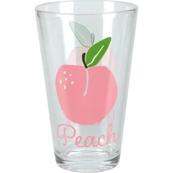 Sklenice Sklenice 300 ml sada 3 ks růžová Peach KO-170488900ruzo