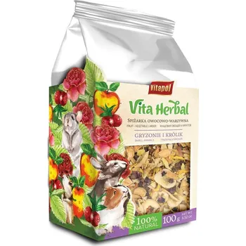 Krmivo pro hlodavce VITAPOL Spíž ovocno-zeleninová pro činčily 100 g