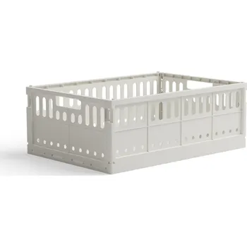 Úložný box Skládací přepravka maxi Made Crate - milk