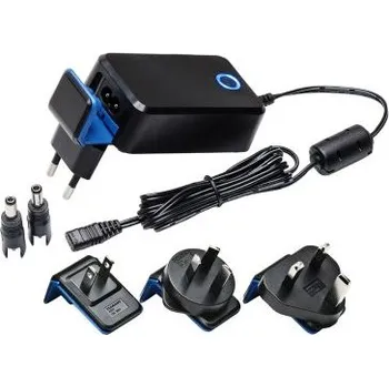 Adaptér AC/DC, výstup: 15V dc, počet výstupů: 1 AC/DC adaptér 1.06A 16W, Austrálie, Francouzská, Velká Británie, USA