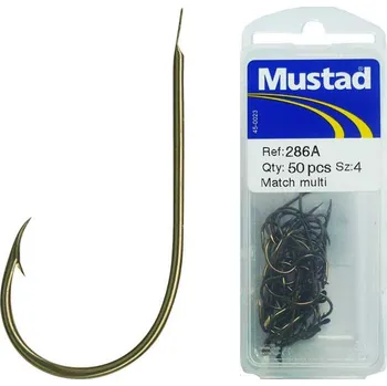 Rybářský háček Mustad Háčky Mustad 286A s lopatkou velikost 6 50ks