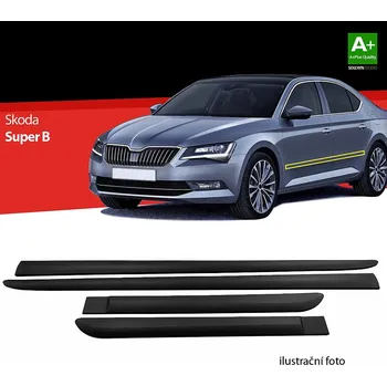 Lišta karosérie Plastové lišty dveří Škoda Superb (I) -- rok výroby 2001-08