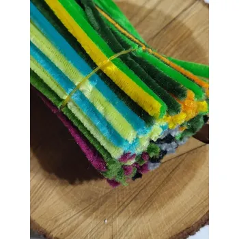 Hobby drát Chlupaté modelovací drátky Ø6 mm délka cca 30 cm mix č.2- 150 ks