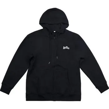 Pánská mikina MIKINA DELTA SHAPED ZIPPER HOODIE - černá - M + při osobním odběru 1 321 Kč