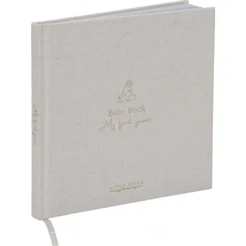 Dekorace do dětského pokoje Knížka Můj první rok Baby Bunny