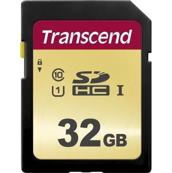 Paměťová karta Karta SD SDHC 32 GB MLC Transcend, řada: 500S -25 → plus 85°C