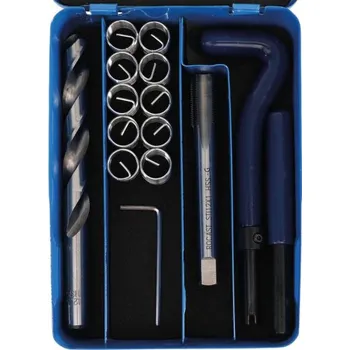 Závitořezný nástroj Sada pro opravu závitů M12 x 1,0 mm BGS109437 (14 dílů) (BGS109437)