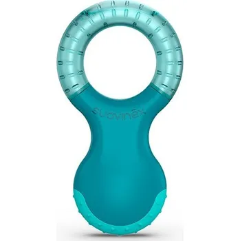 Hračka pro kojence Suavinéx kousátko CLOUDS Step 2 - MODRÉ